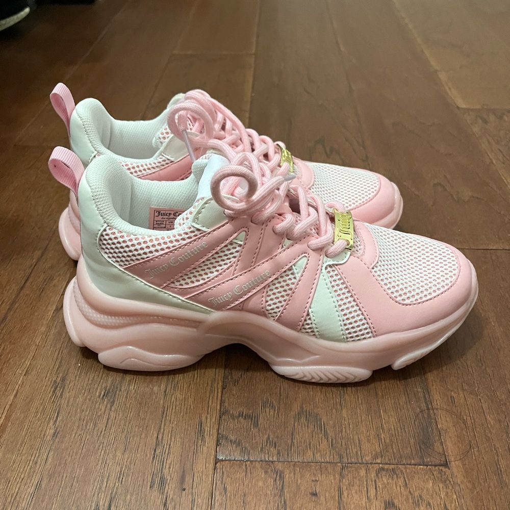 Juicy Couture Baby Pink Sneakers